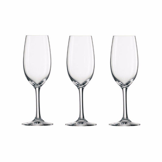 Set Of 3 Misket Wine Glasses 190cc  6 1/2 oz Home Kitchen Glassware 12820-1615  (Parcel Rate)