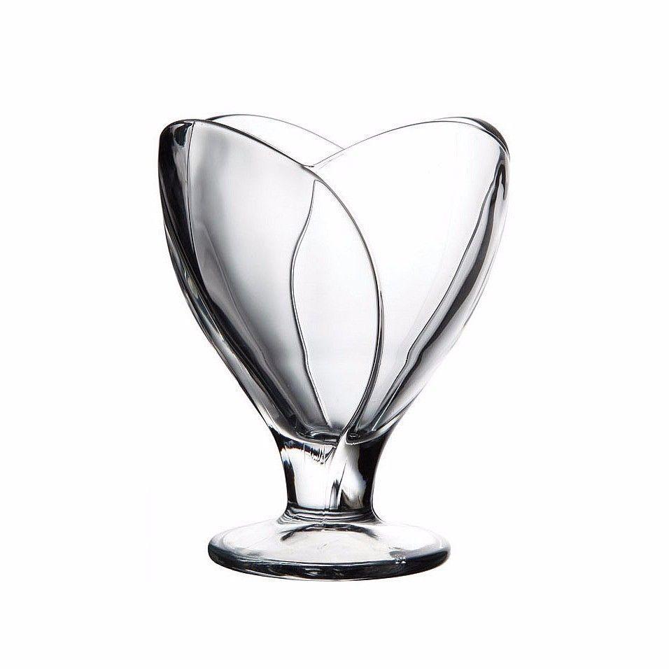 PB Fancy Glassware High Quality Iceville Ice Cream Vase Cup 2 Pack Glassware Home 51638 (Parcel Rate)