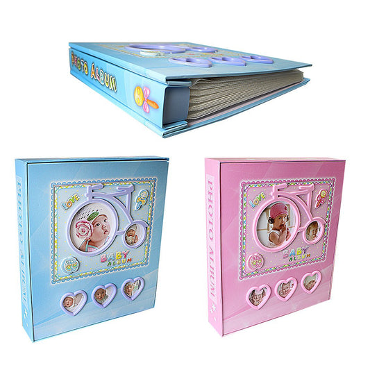 Baby Photo Album with Bicycle Design Assorted Colours 2358 (Parcel Rate)