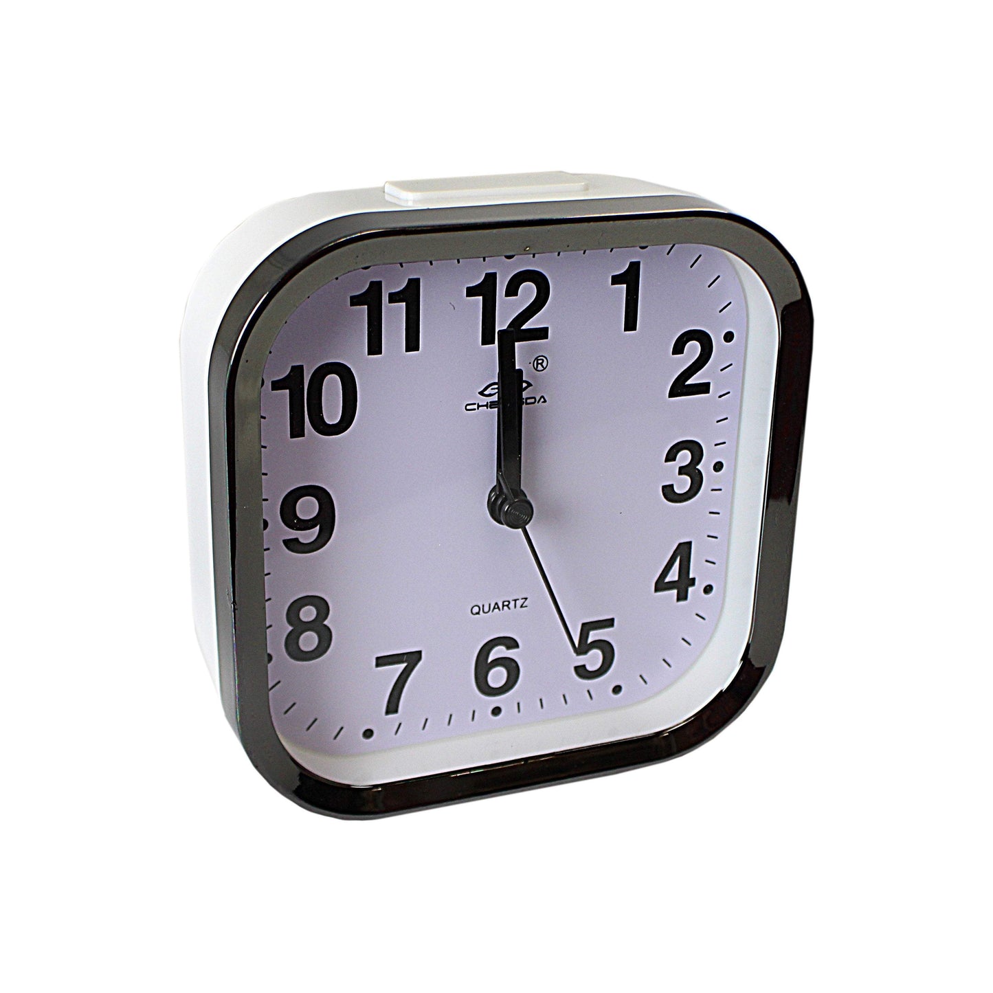 Square Quartz Bedroom Desk Alarm Clock 4734 (Parcel Rate)