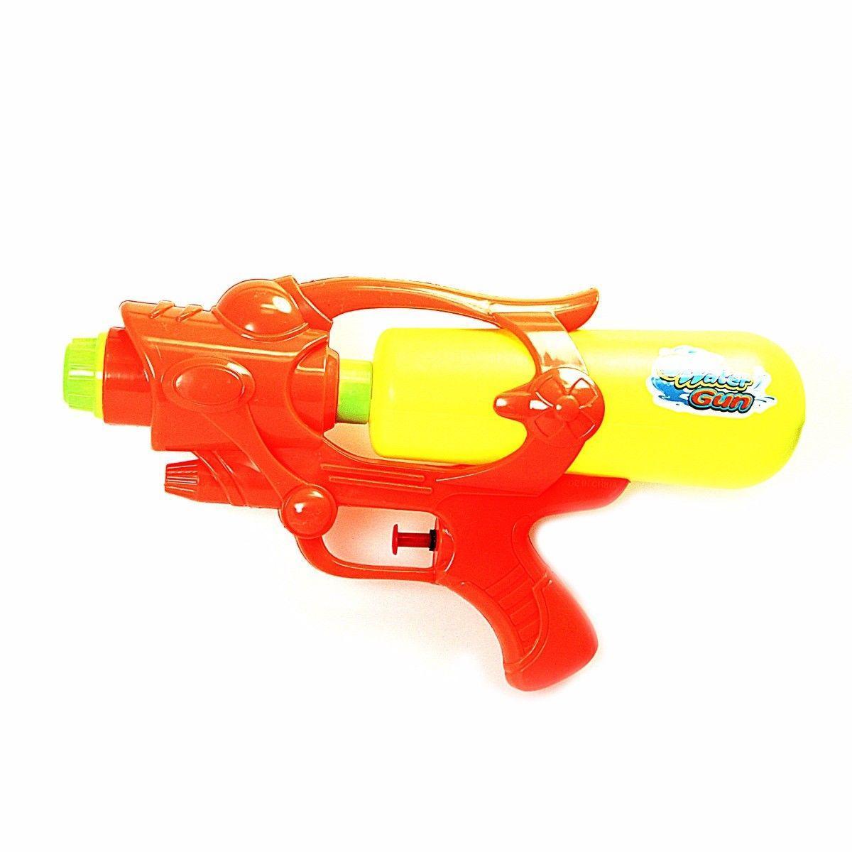 Children's Splash Fun Water Gun Available In Red And Green Outdoors Toys 4565 (Parcel Rate)