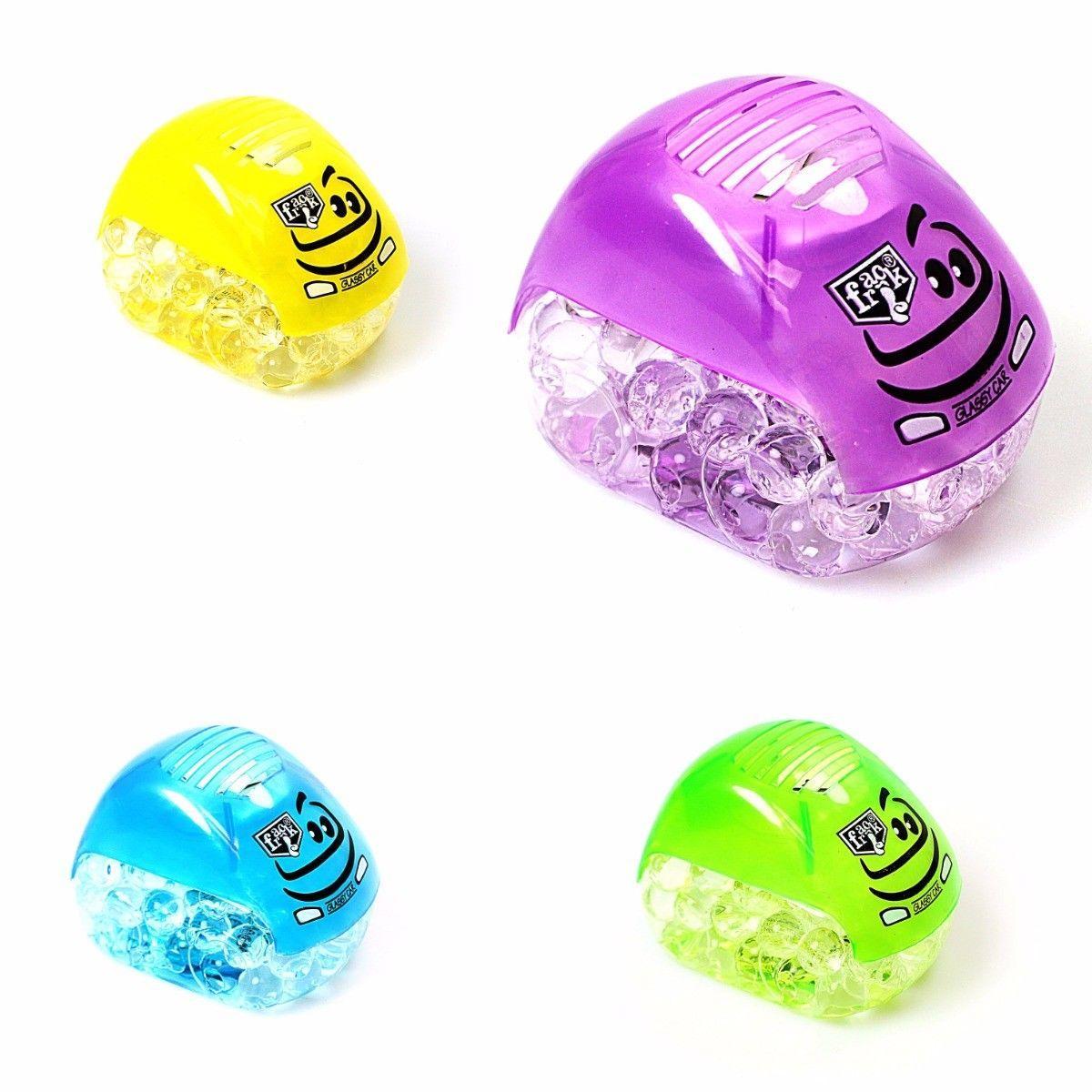 Car Gel Air Fresheners Balls Assorted Colours 1406 (Parcel Rate)