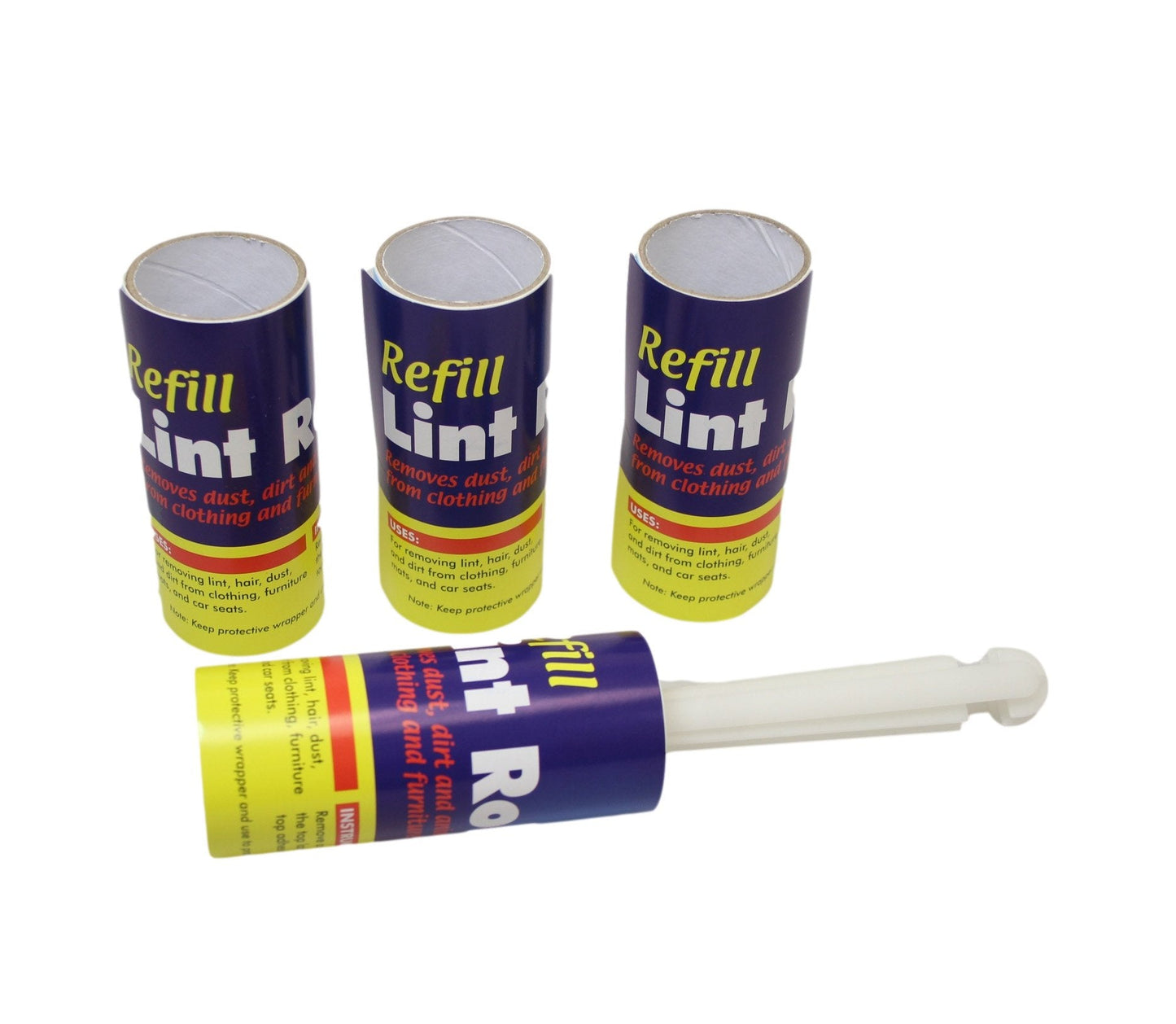 Lint Remover Roller 20 cm Pack of 4 5557 (Parcel Rate)