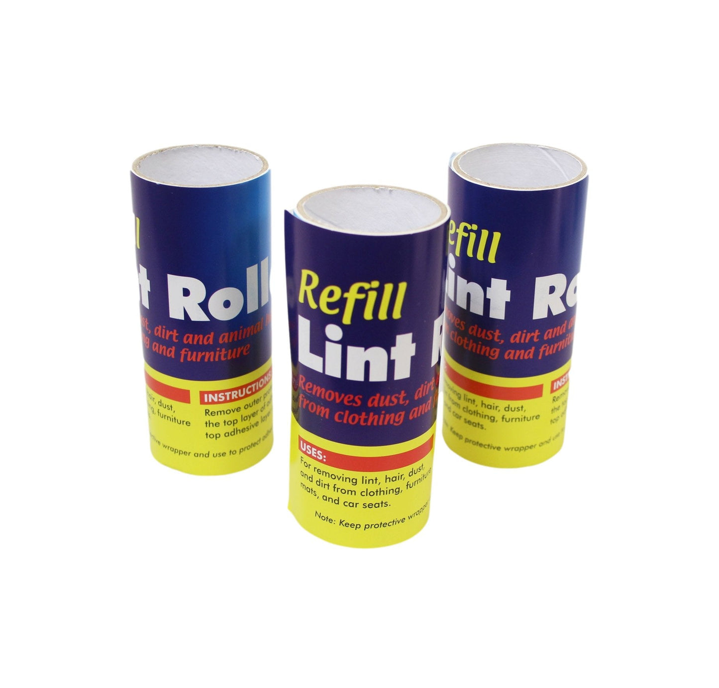 Lint Remover Roller 20 cm Pack of 4 5557 (Parcel Rate)