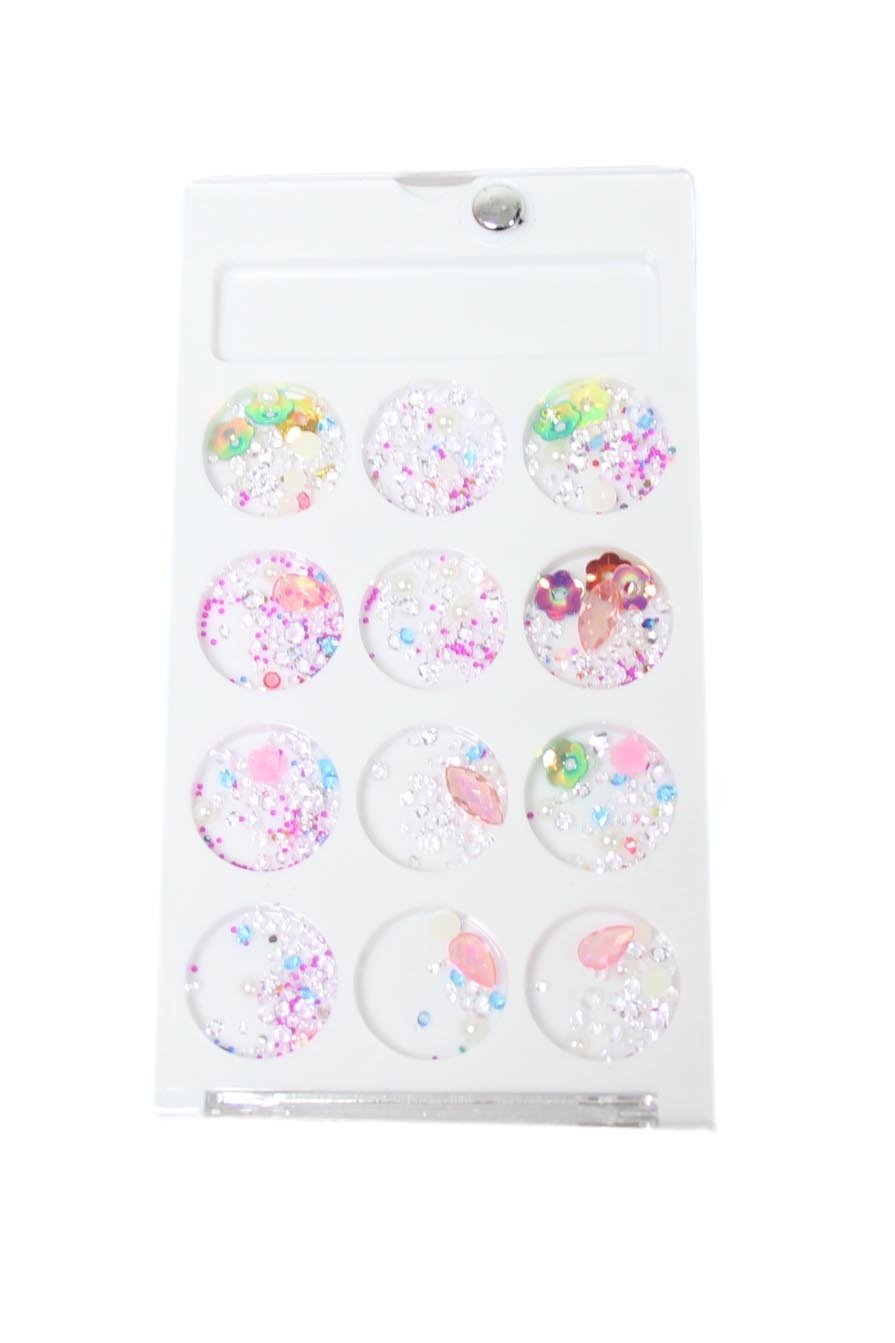 Assorted Nail Art Parts Glitter Gems Crystal Decoration Assorted Designs 5571A (Large Letter Rate)