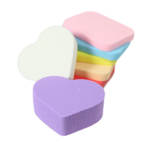 Make Up Girls Soft Cosmetic Sponge Powder Foundation Soft Sponge 7 Pack 5577 (Parcel Rate)