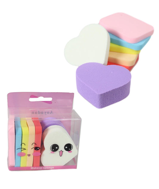 Make Up Girls Soft Cosmetic Sponge Powder Foundation Soft Sponge 7 Pack 5577 (Parcel Rate)