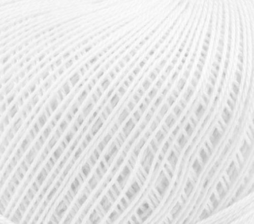 Crochet Cotton White Ball Yarn Embroidery Tatting Thread Art And Craft Approx 200m 55960 (Parcel Rate)