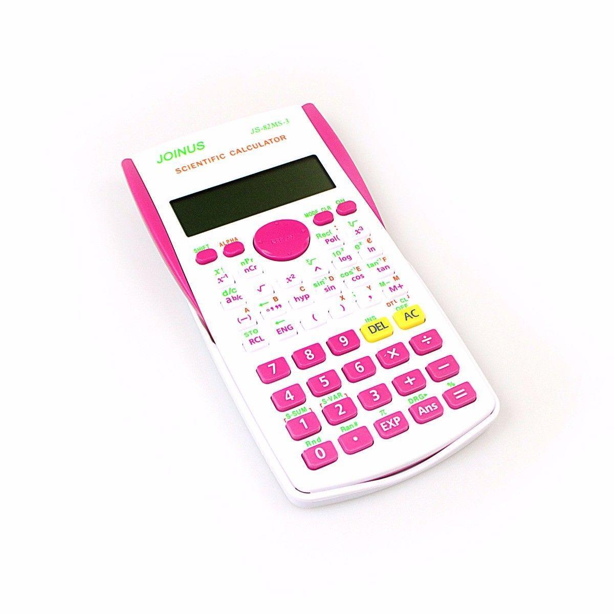 Plastic Scientific Calculator Assorted Colours 0706 (Large Letter Rate)