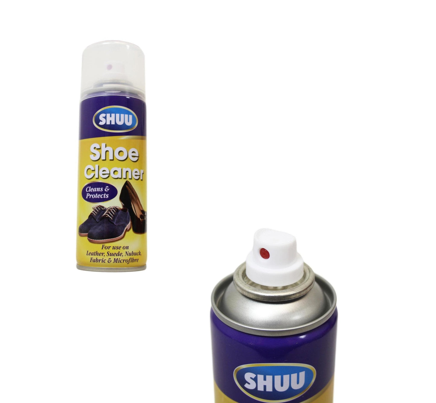 Shuu Shoe Cleaner 300ml Cleans and Protects Shoes Ideal for Leather, Suede, Nubuck and Fabric 4503  (Parcel Rate)