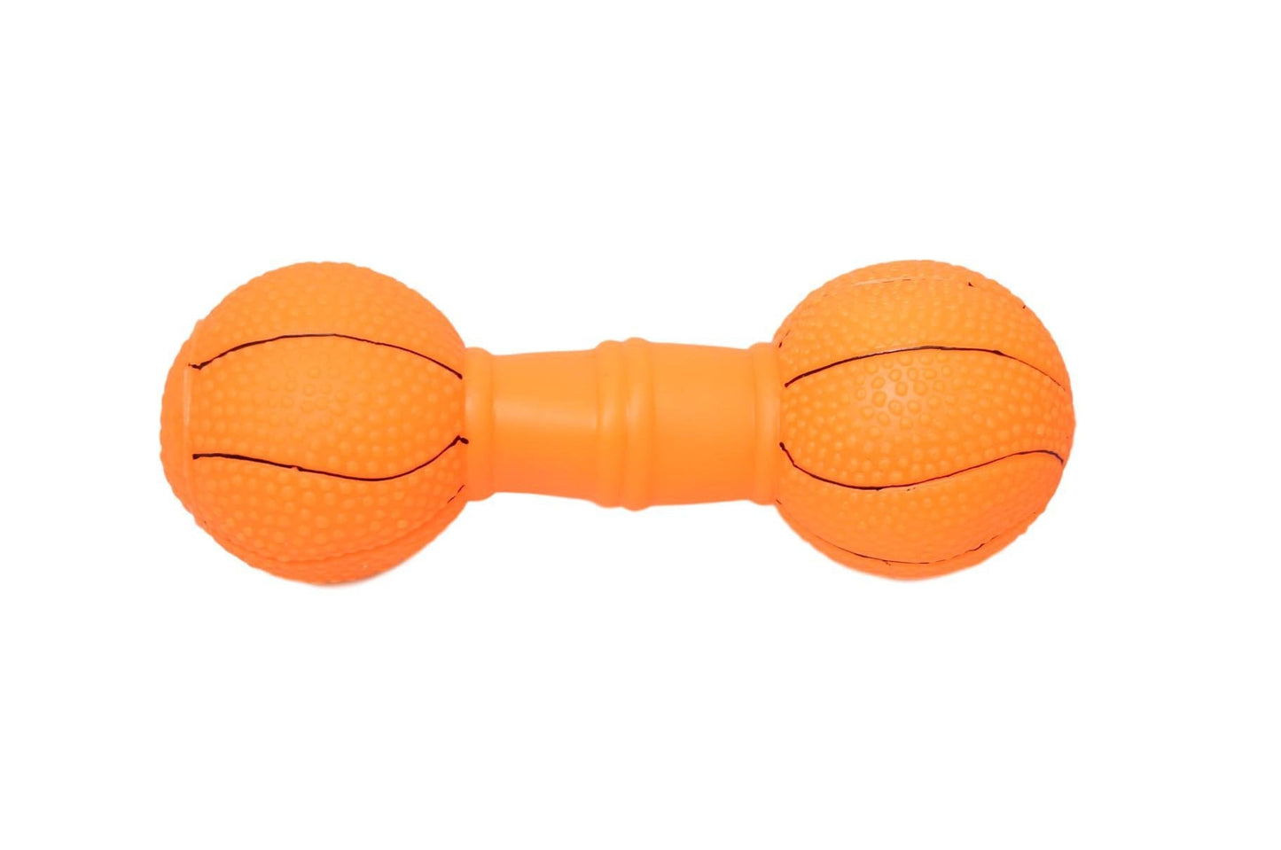 Pet Supplies Teething Toy Squeaky Plastic Basket Ball Style Pet Toy 17cm 5758 (Parcel Rate)