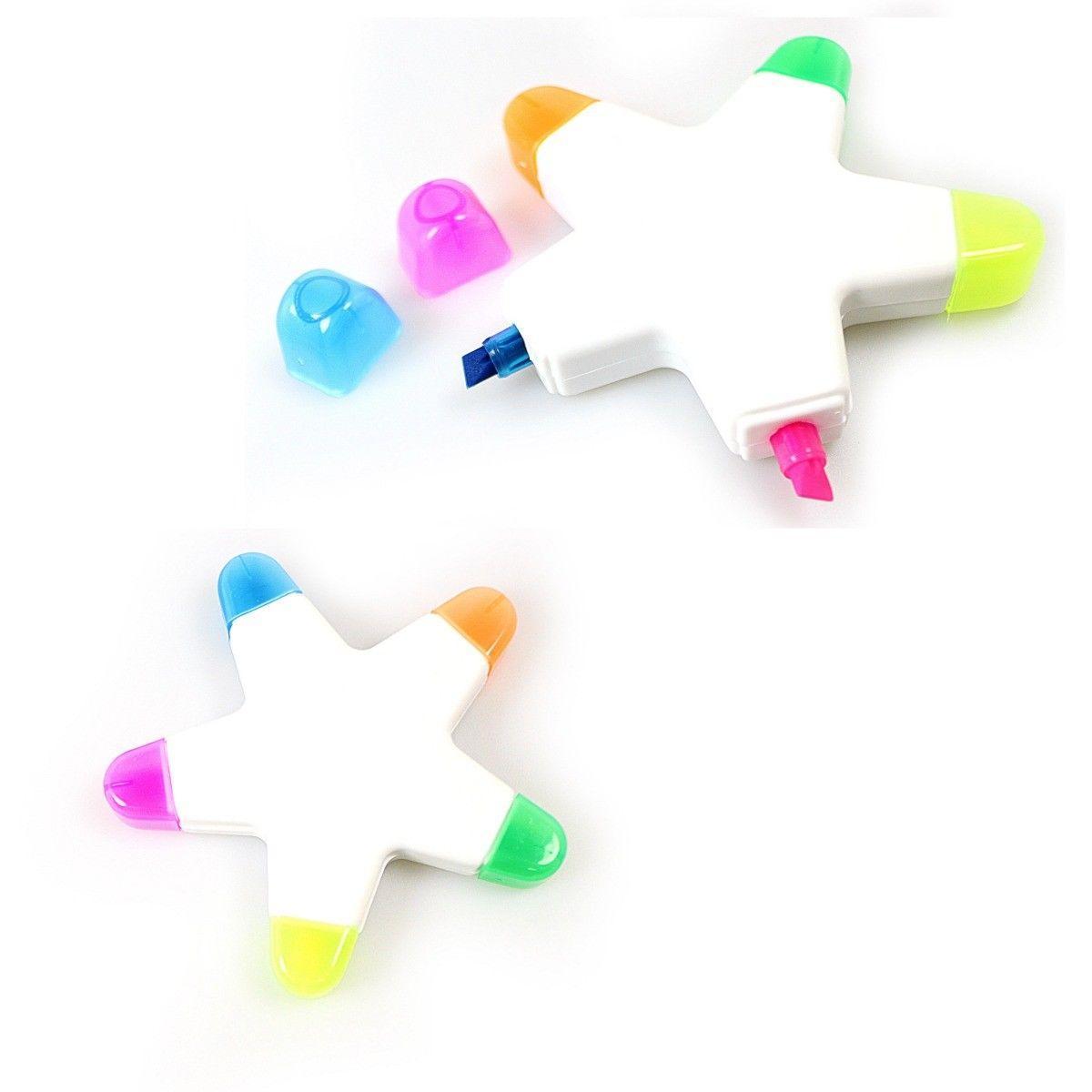 School Stationery Star Shaped Highlighter Marker Pen 4145 A  (Large Letter Rate)