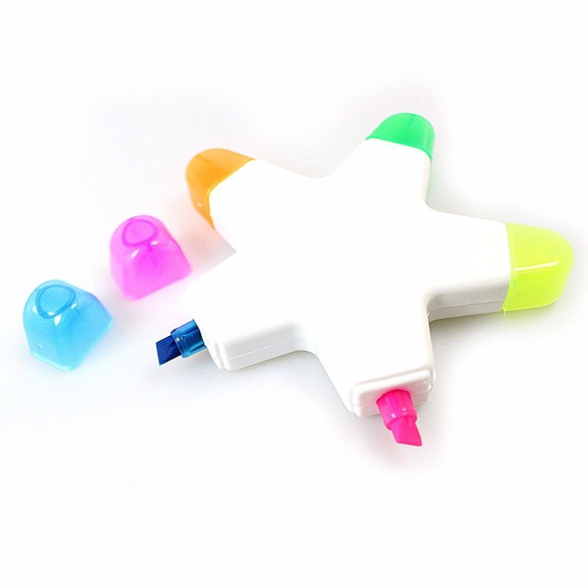 School Stationery Star Shaped Highlighter Marker Pen 4145 A  (Large Letter Rate)