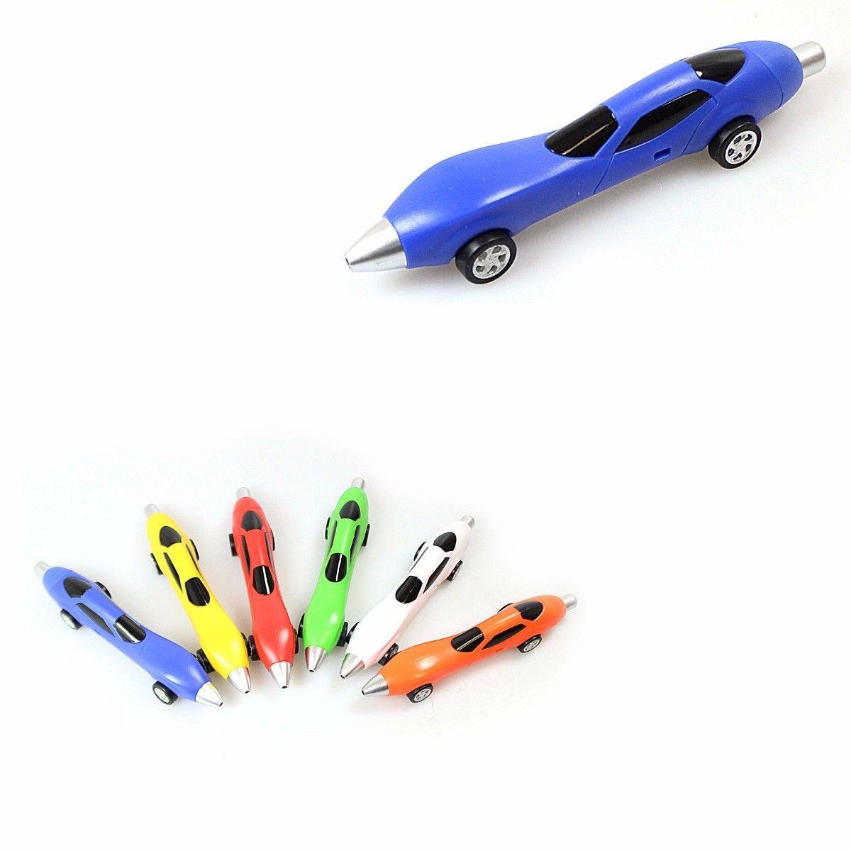 Car Shaped Stationary Pen Assorted Colours 1736 A (Parcel Rate)