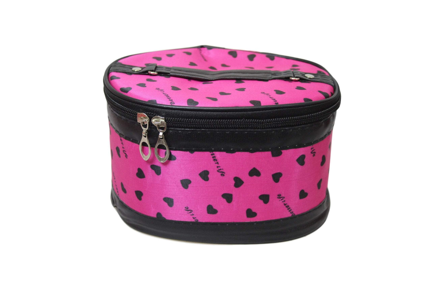 Jewellery Box Makeup Bag Zipped 3 Pack Bag 3 in 1 Assorted Design Makeup Bag  5821 (Parcel Rate)