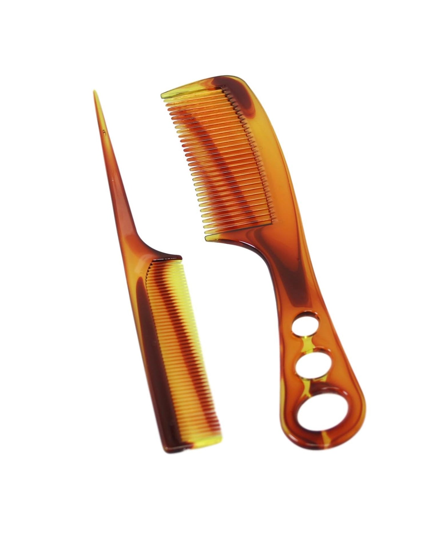 2 Pack Hair Comb Salon Barber Hair Styling Comb Hair Plastic Comb 23cm 5948A (Large Letter Rate)