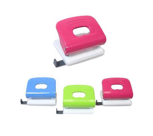 Professional Hole Puncher Paper Size Adjust Hole Punch 3 Colours 1 Pack 5959 (Parcel Rate)