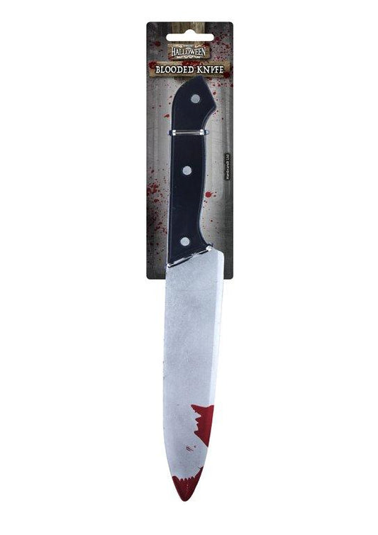 Blooded Knife Halloween Fancy Dress Costume Accessory 31cm V06170 (Parcel Rate)