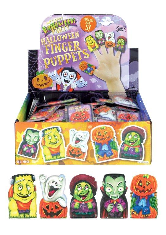 Halloween Finger Puppet 5 x 3 cm Assorted Designs V01865 (Parcel Rate)