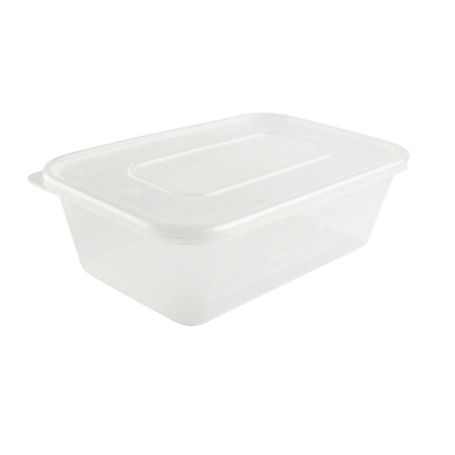 5 Pack Microwave Containers With Lids Store Freeze Cook Home Storage 650ml  MX7021 (Parcel Rate)