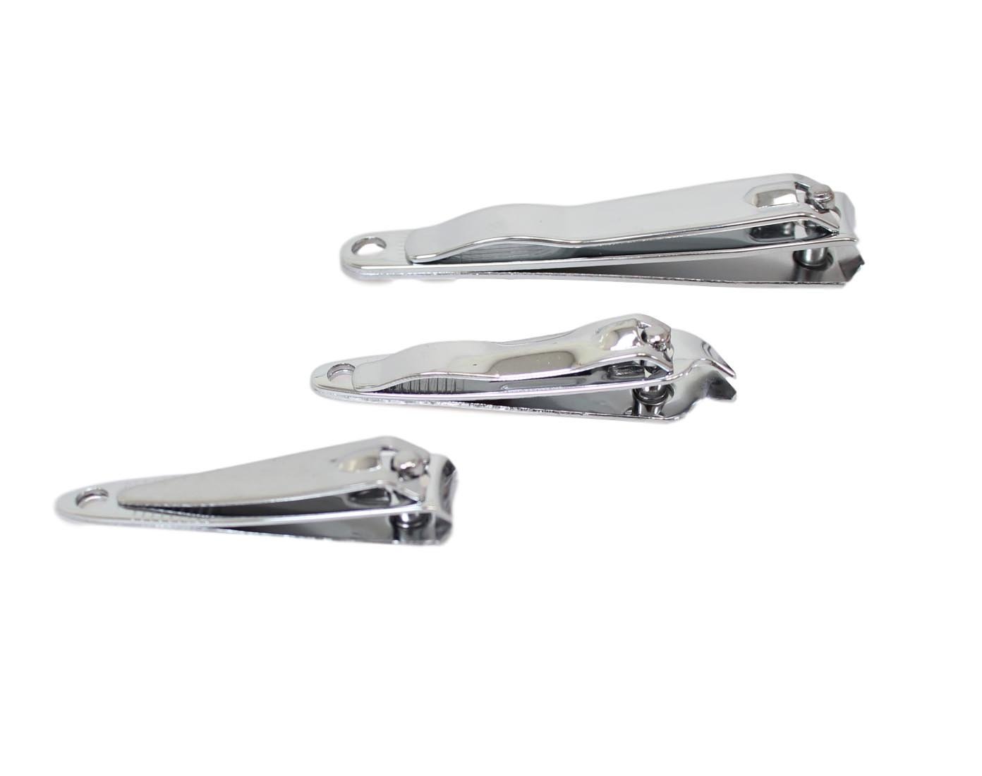 Manicure Nail Clipper Cutter Set of 3 Assorted Nail Cutters 6010 (Large Letter Rate)
