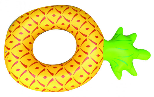 Giant Inflatable Pineapple Swimming Pool Ring Approx. 6 FT 6023 (Parcel Rate)