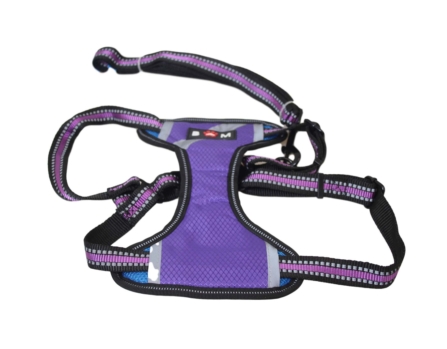 Pets Dog Outdoor Leads Lease Harness 24 x 18 cm Assorted Colours 6033 (Parcel Rate)