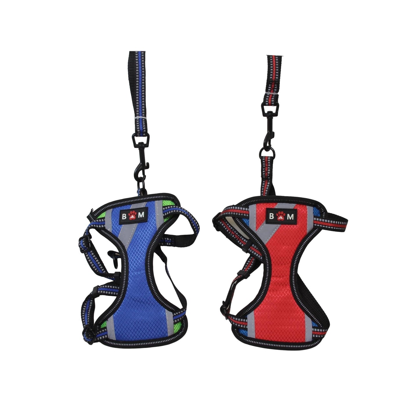 Small Size Dog Harness With Leash High Quality Straps Assorted Colours x 1 6034 (Large Letter Rate)