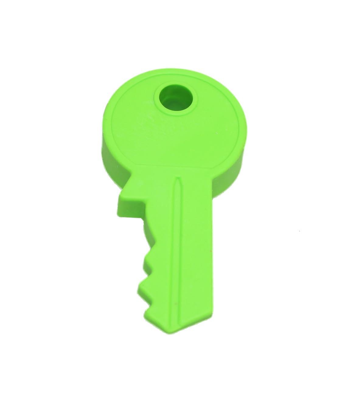 Key Shape Door Stopper 13 x 3 cm Assorted Colours 6052 A (Parcel Rate)