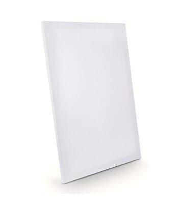 White Blank Canvas Board Wooden Frame For Art Artist Oil Acrylic Paint 40cm x 30cm 6081 (Parcel Rate)