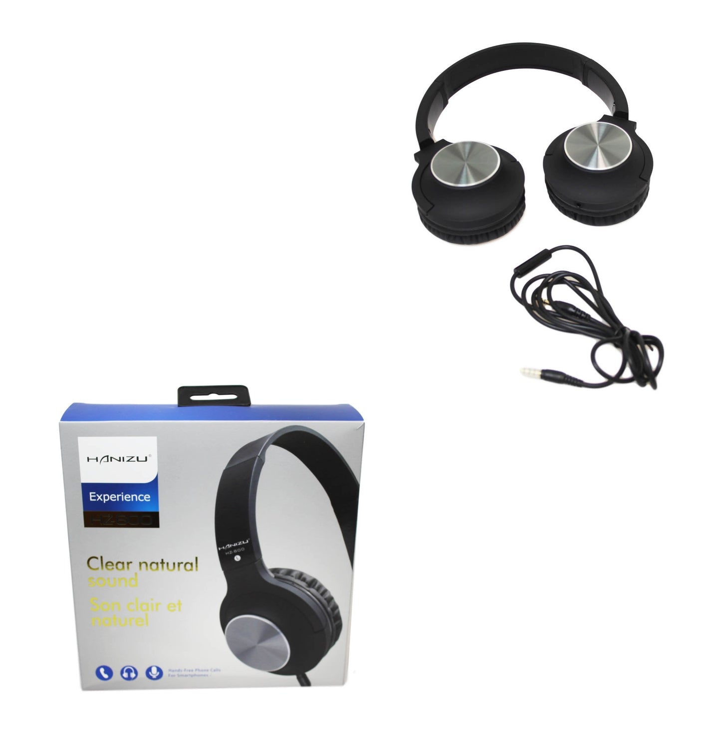 Hanizu Experience Clear Natural Sound Ideal for Computers Hands Free and Smart Phone 63248 (Parcel Rate)