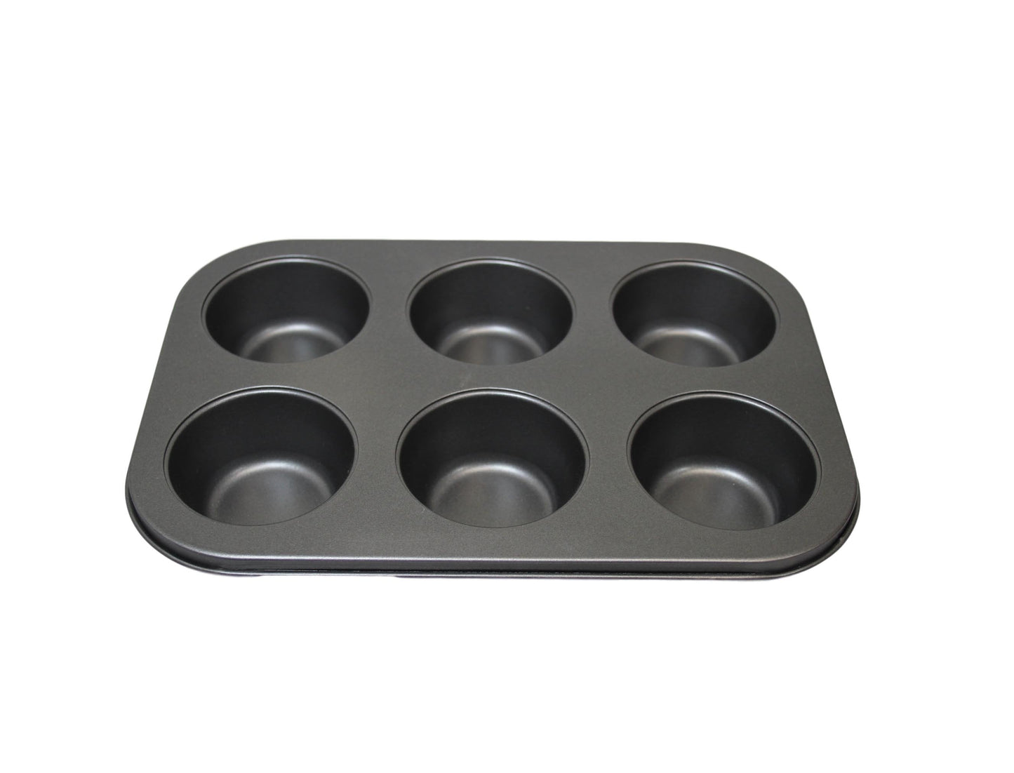 Home Baking Cupcake Tray Deep Dish Fairy Cake Muffin Tray 6 Slots 26cm x 18.5cm 6448 A  (Parcel Rate)