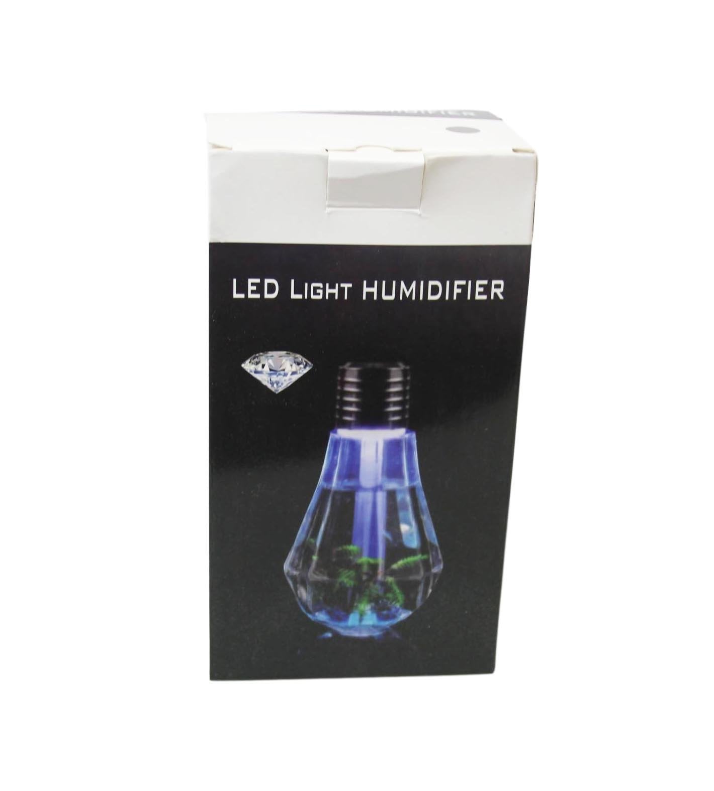 LED Light Humidifier Indoor USB Cable Light Bulb 6 Hours Running Time 6517 (Parcel Rate)