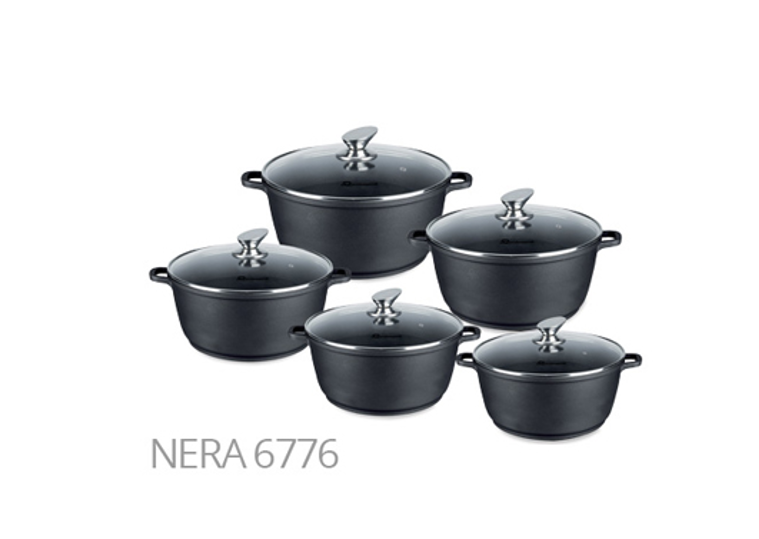 SQ Professional Nea Stockpot Set of 5 Nera 2958 / 6776 (Big Parcel Rate)