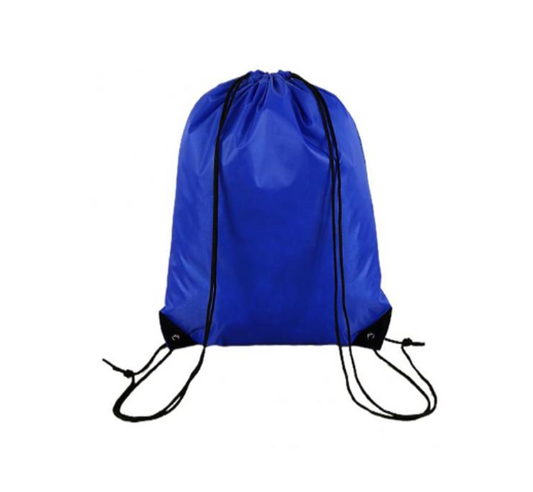 Drawstring Gym School Bag 42 x 34 cm Assorted Colours 6895 (Parcel Rate)