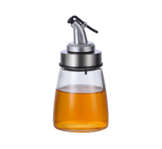 Glass Oil and Vinegar Bottle 160 ml 13.5 x 6 cm 6960 (Parcel Rate)