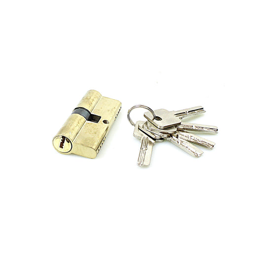 70mm Security Gold Metal Body Padlock With 4 Keys Diy 3061 (Parcel Rate)