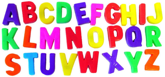 Strong Fridge Magnets Alphabet Letters With Symbols 8201/1989  (Parcel Rate)