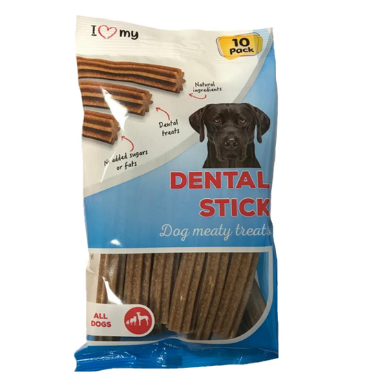 Pet Dog Treats Dental Sticks 200g Flow Pack 76360 (Parcel Rate)