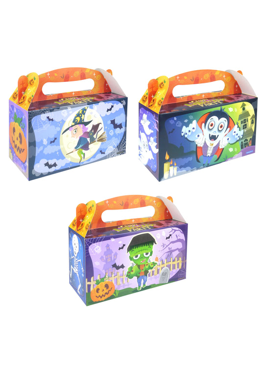 Halloween Lunch Boxes (Large) 3 Assorted Designs V88865 (Parcel Rate)