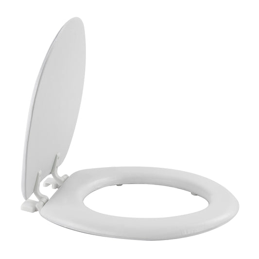 White Soft Seat Cushioned Toilet Seat Comfortable Seating Easy Install Home Diy 7800 (Parcel Rate)