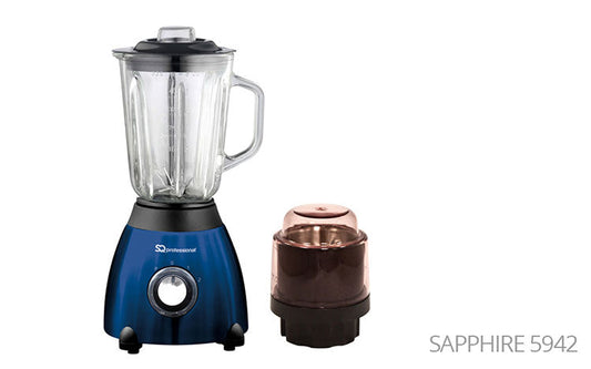 SQ Professional Luminate Blender and Grinder 500W Sapphire 2460 (Parcel Rate)