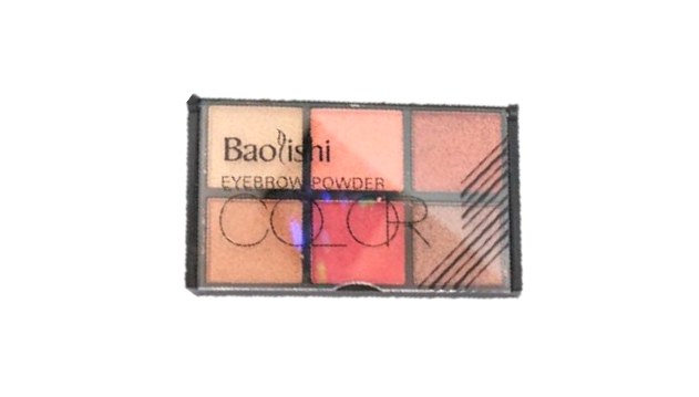 Baolishi  Eyebrow Powder / Eyeshadow Palette 7 x 5 cm Assorted Colours Box of 24 89304 (Parcel Rate)