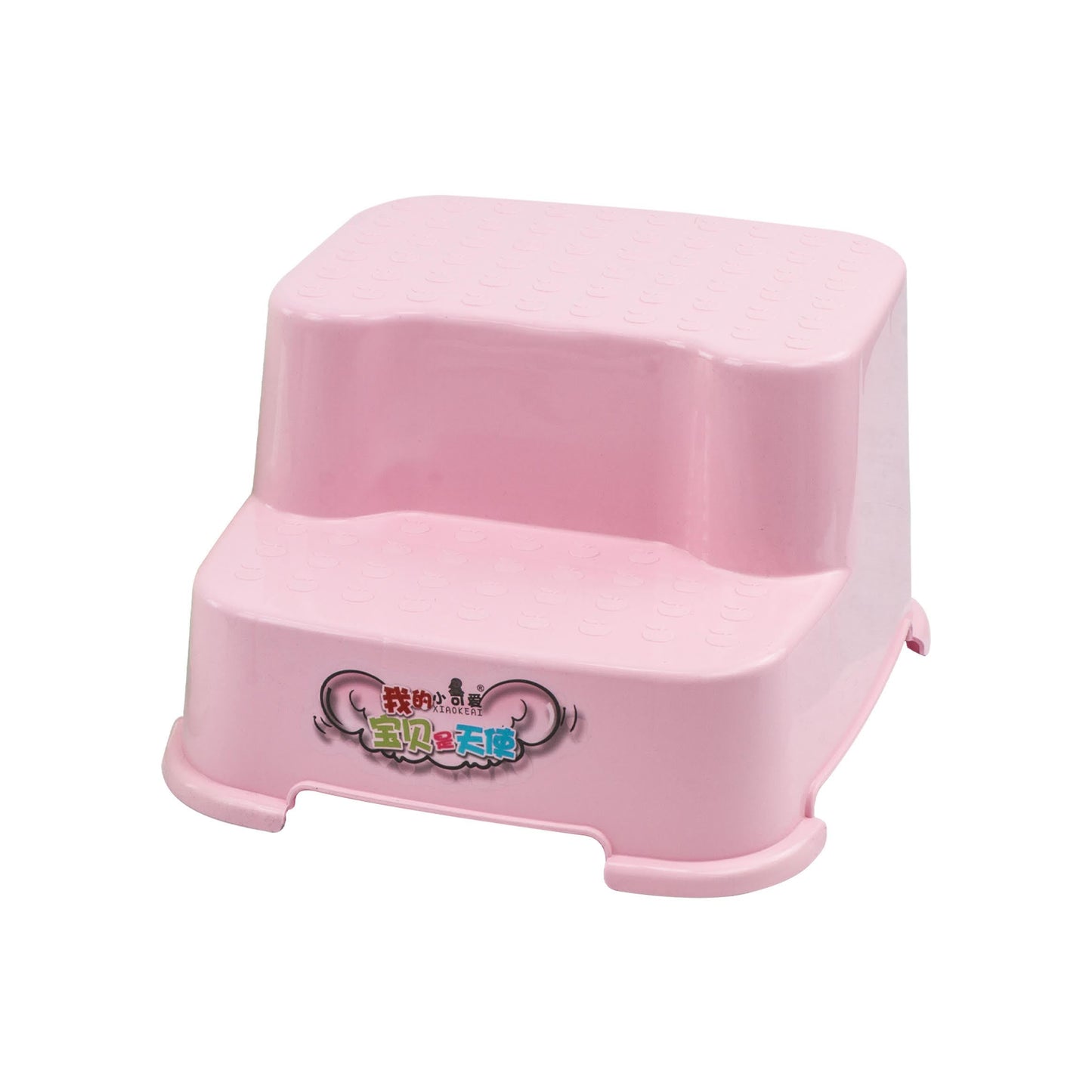Plastic Pink Step Stool Home Garden Indoor Outdoor Stepping Tool 9121 A  (Parcel Rate)