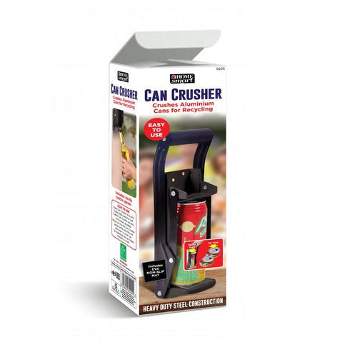 Soft Grip Handle 16oz Can Crusher Black 9225 (Parcel Rate)