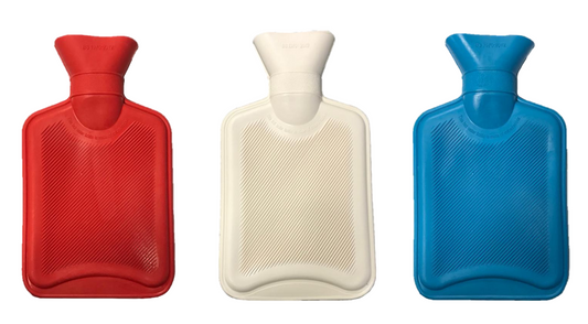 BestHouse Hot Water Bottle 1 Litre Assorted Colours BB1190 (Parcel Rate)