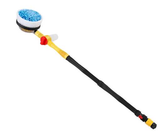 Turbo Shine Car Washing Water Powered Spin Cleaner Round Brush 100 cm BD705 / 7145 (Parcel Rate)