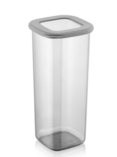Poli Square Food Storage Container 1.75 Litre 24.5 x 10 x 10 cm BNM0735 (Parcel Rate)