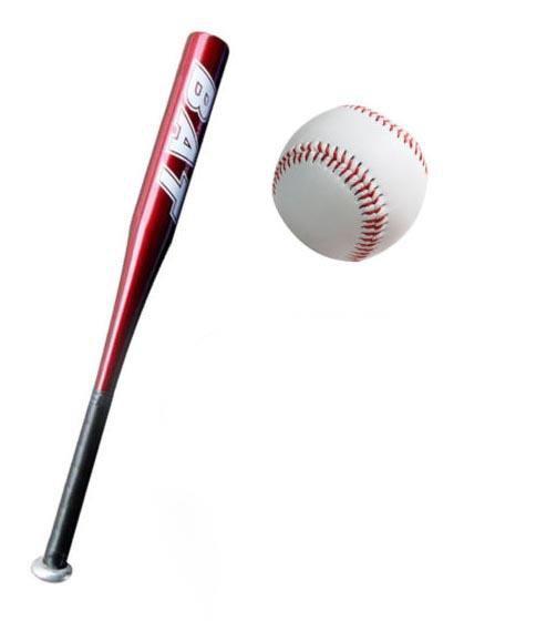 Top Quality Baseball Bat With Ball Aluminium Baseball Bat Lightweight Outdoor 69cm 5426 (Parcel Rate)