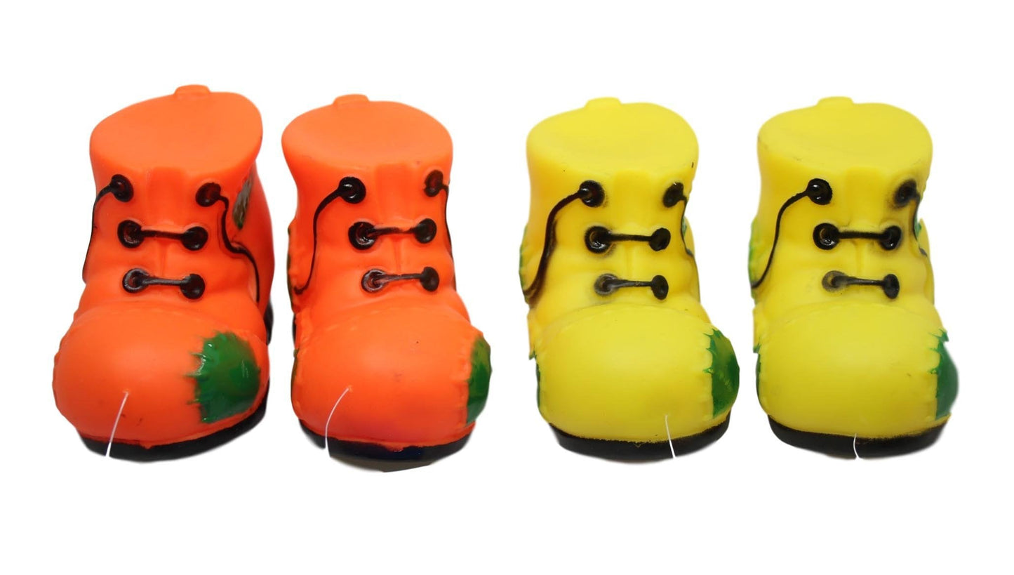 Pet Dog Toy Squeaky Boot Shoe 10 cm Assorted Colours 5368 (Parcel Rate)